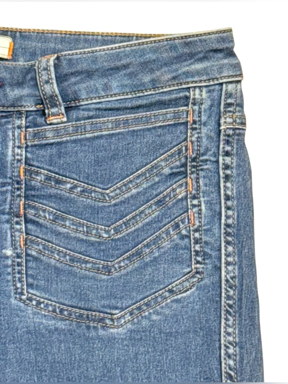 Free People Stella Super Flare Low Rise Jeans Size 27
